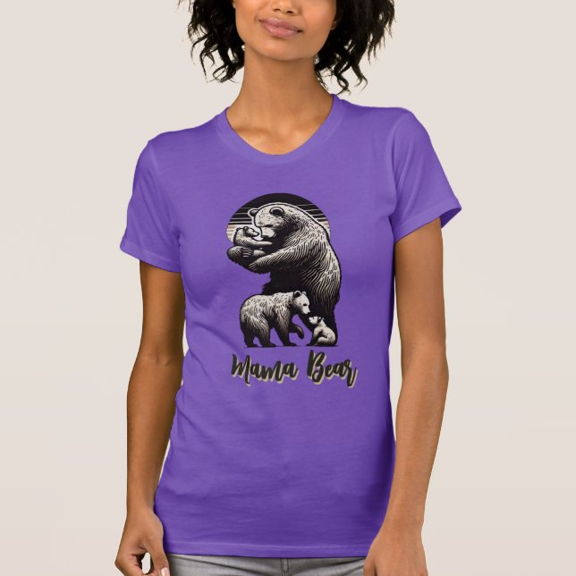 Mama Bear T-Shirt (Vorderseite)