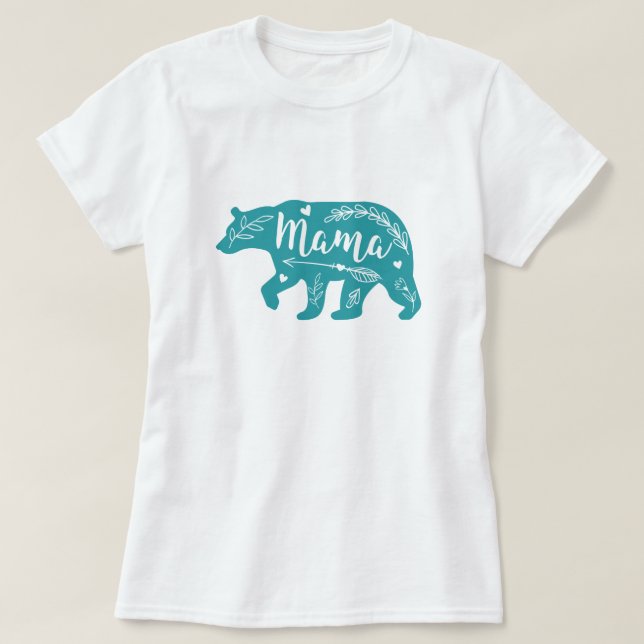 Mama Bear T-Shirt (Design vorne)