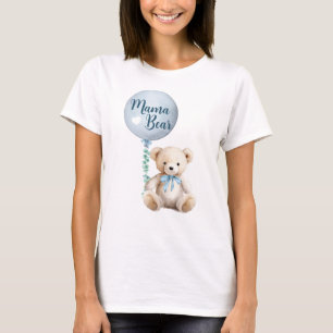 Mama Bear Teddy Baby Dusche T - Shirt