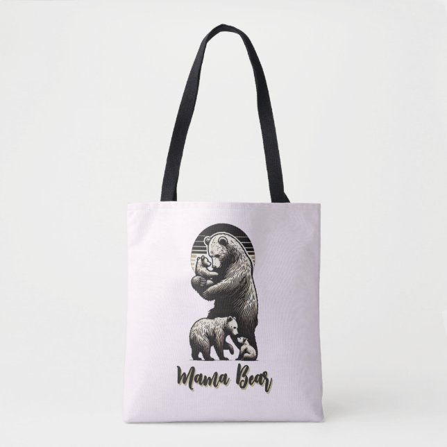 Mama Bear Tote Bag (Vorderseite)