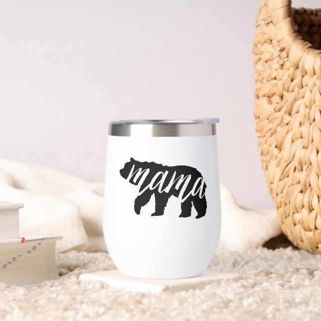 Mama Bear Travel Coffee Mug (Wohnzimmer)