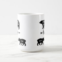 Mama Bear und Cubs Tasse