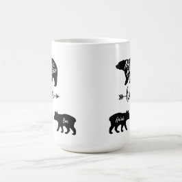 Mama Bear und Cubs Tasse