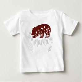 Mama Bear white Säugling Jersey T - Shirt