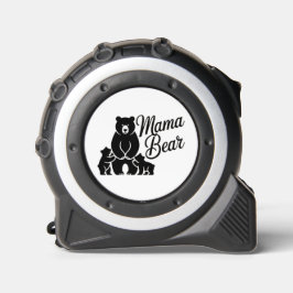 Mama Bear with Cubs Cute Family Bear Maßband