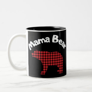 Mama Bear Zweifarbige Tasse