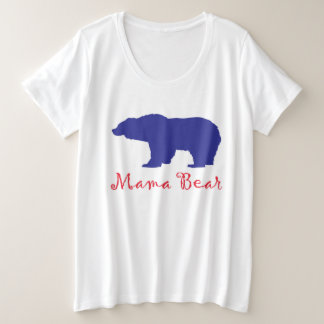 Mama Bears Große Größe T-Shirt