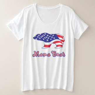 Mama Bears Große Größe T-Shirt