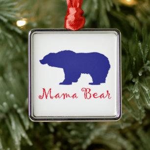 Mama Bears  Ornament Aus Metall