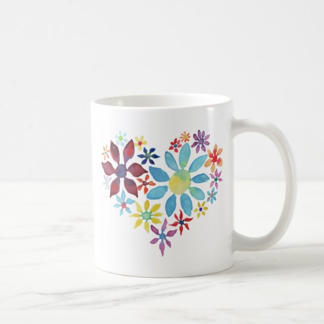 Mama bedeutet Liebe (Text hinten) Tasse (Rechts)