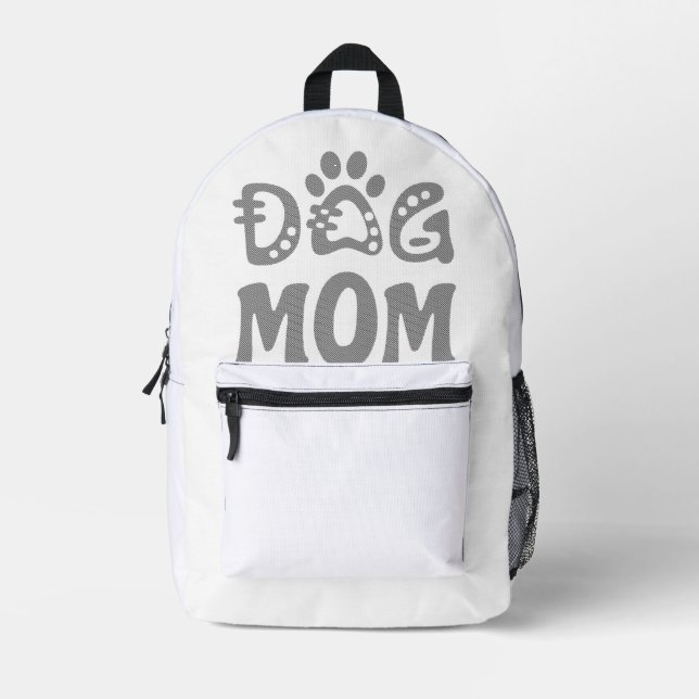 Mama Bedruckter Rucksack (Vorderseite)