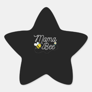 Mama Bee Daisy   Niedliches Geschenk für Bienen   Stern-Aufkleber