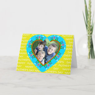 Mama Benutzerdefinierte Foto Muttertagskarte Dankeskarte