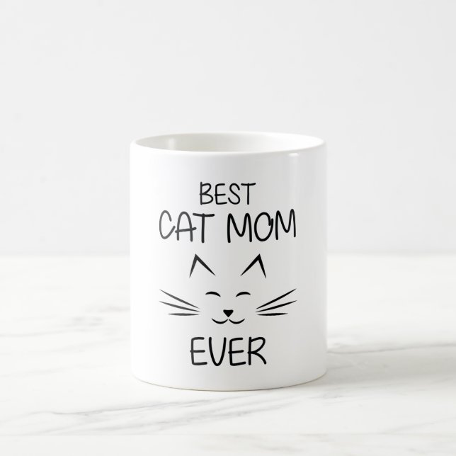 Mama - Beste Katze-Mama aller Zeiten Kaffeetasse (Mittel)