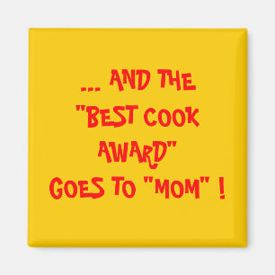 MAMA - BESTER KOCH-PREIS MAGNET