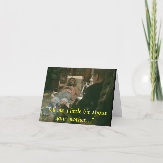 Mama beunruhigen karte (Vorderseite)