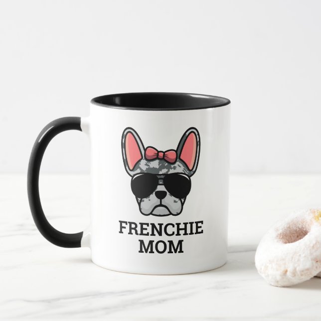 Mama Blauer Merle Tasse (Mit Donut)