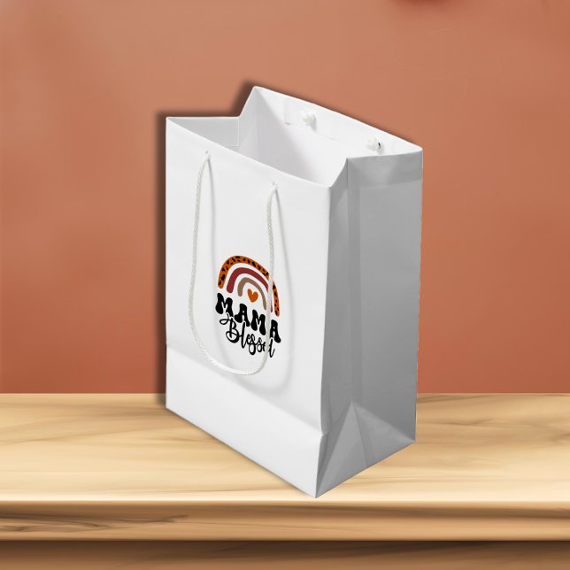 Mama Blessed Mittlere Geschenktüte (Mama Blessed Medium Gift Bag)