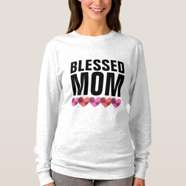 MAMA BLESSED T - SHIRT (Vorderseite)
