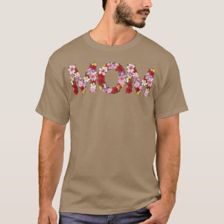 Mama Blume Mama Gardener Floral Mutter Retro T-Shirt