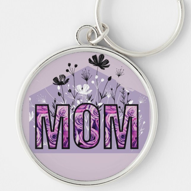 Mama Blume Schlüsselanhänger (Vorne)