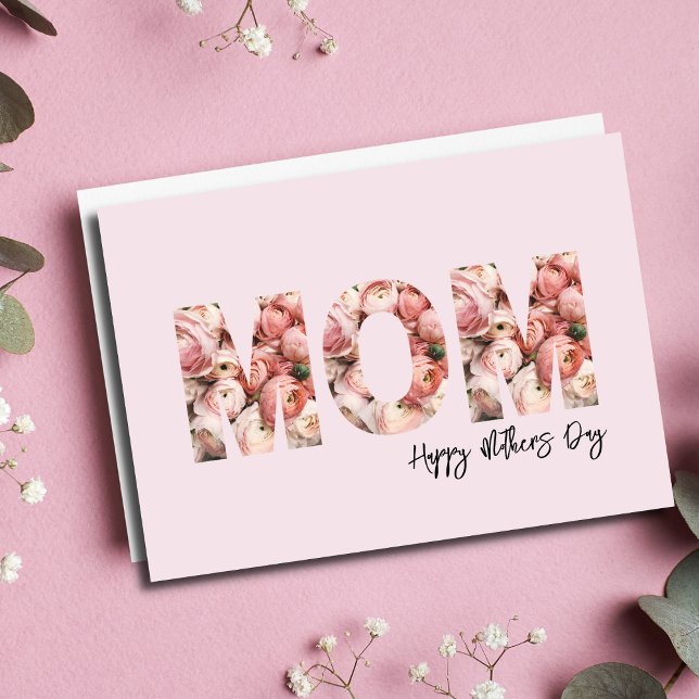 Mama Blumenbriefe | Foto Happy Mother Day Card Karte (Von Creator hochgeladen)