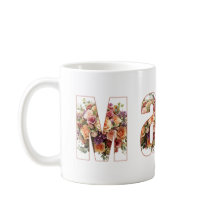 Mama Blumenkaffeetasse