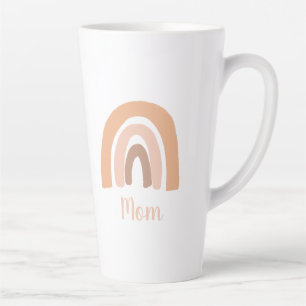 Mama Boho Terracotta Rainbow Milchtasse