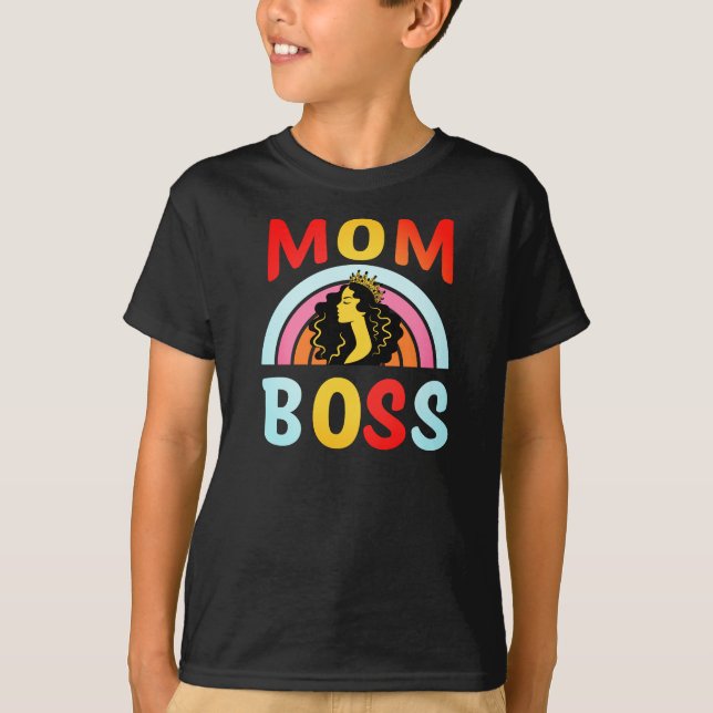 Mama Boss - Muttertag-66621 T-Shirt (Vorderseite)