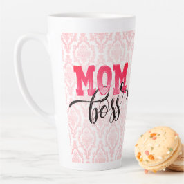 MAMA BOSS - Stilvolle Tasse von Pink Arabesque Mut