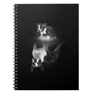 Mama Boston Terrier Dog Lover Geschenk Mutter Vate Notizblock