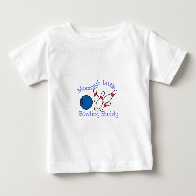 Mama-Bowlings-Freund Baby T-shirt (Vorderseite)