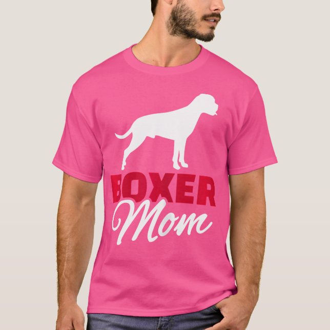 Mama Boxer T-Shirt (Vorderseite)