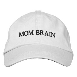 Mama Brain Funny bestickt Hat Bestickte Baseballkappe