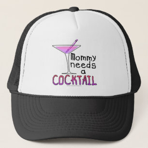 Mama braucht einen COCKTAIL! Truckerkappe