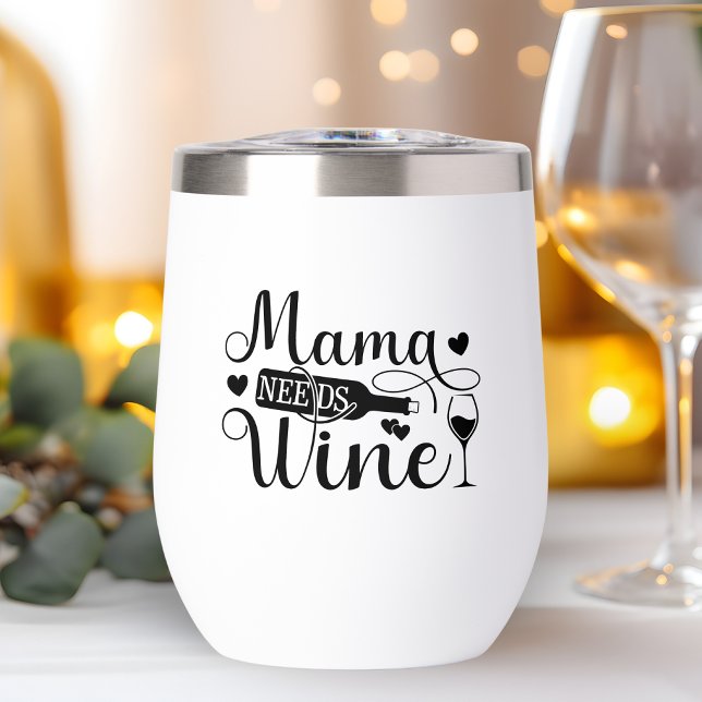 Mama braucht Wein Zitrusfrüchte Wein Spaß (Von Creator hochgeladen)