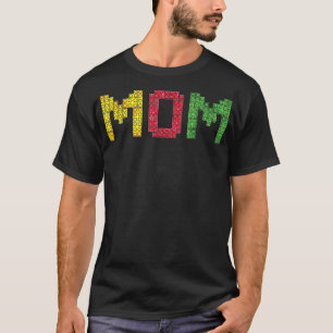 Mama Brick Master Builder Gebäude Blocks Familie s T-Shirt