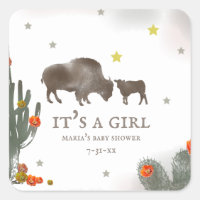 Mama Buffalo Cactus Girl Showlabel