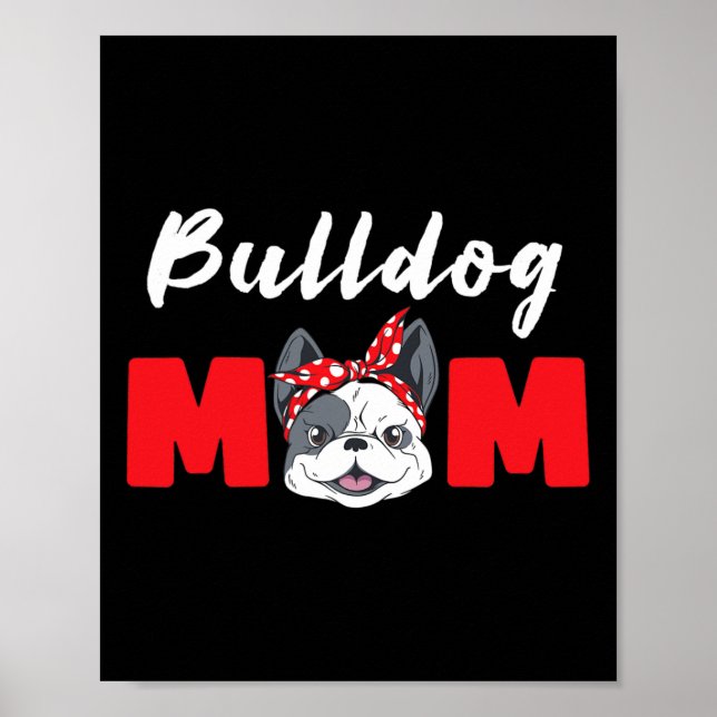 Mama - Bulldog Poster (Vorne)