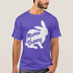 Mama Bunny für Mama Mutter Familienmatte Ostern T-Shirt