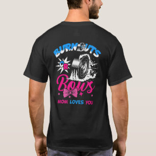 Mama Burnouts oder Bows Gender Reveal Baby Party A T-Shirt
