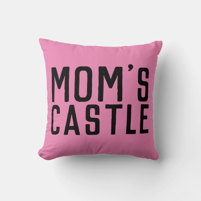 MAMA CASTLE PINK PILLOWS KISSEN (Vorderseite)