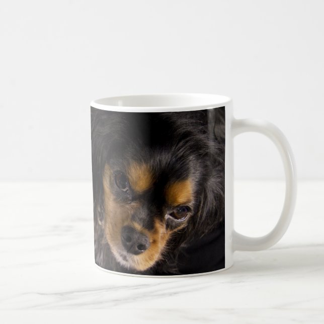 Mama... Cavalier King Charles Spaniel Kaffeetasse (Rechts)