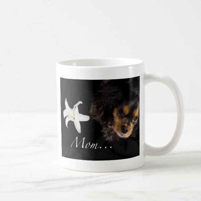 Mama... Cavalier King Charles Spaniel Tasse (Rechts)