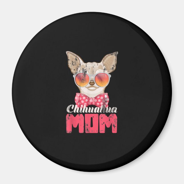 Mama Chihuahua Magnet (Vorne)