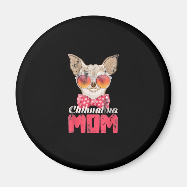 Mama Chihuahua Magnet (Vorne)