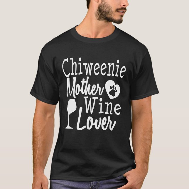 Mama Chiweenie Wine tasting in der Fattoria T-Shirt (Vorderseite)
