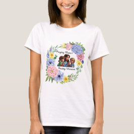Mama Christlicher Muttertag floral beten T-Shirt