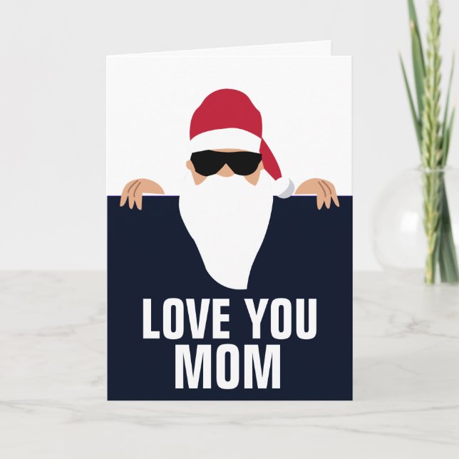 MAMA CHRISTMAS LIEBE SIE KARTEN (Vorderseite)