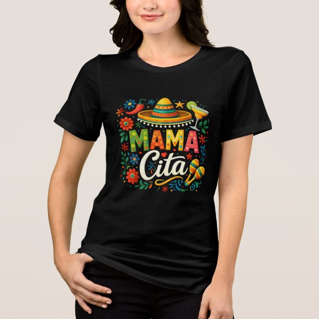 Mama Cita Tri-Blend Shirt (Vorderseite)
